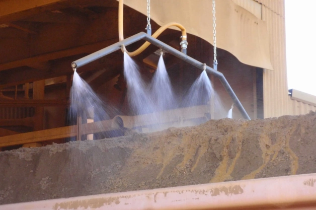 Dust Suppression for concrete batching plant