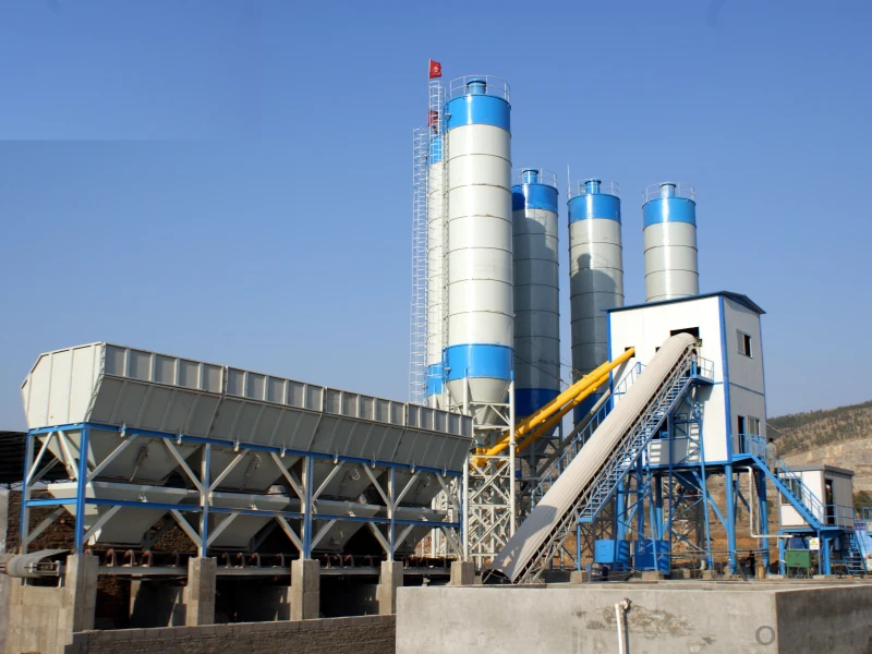 HZS180 concrete batching plant